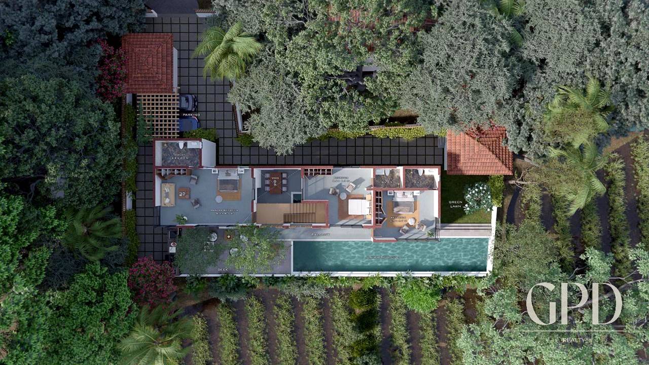 4 BHK Field Touch Stand Alone Villa in Guirim photo 21