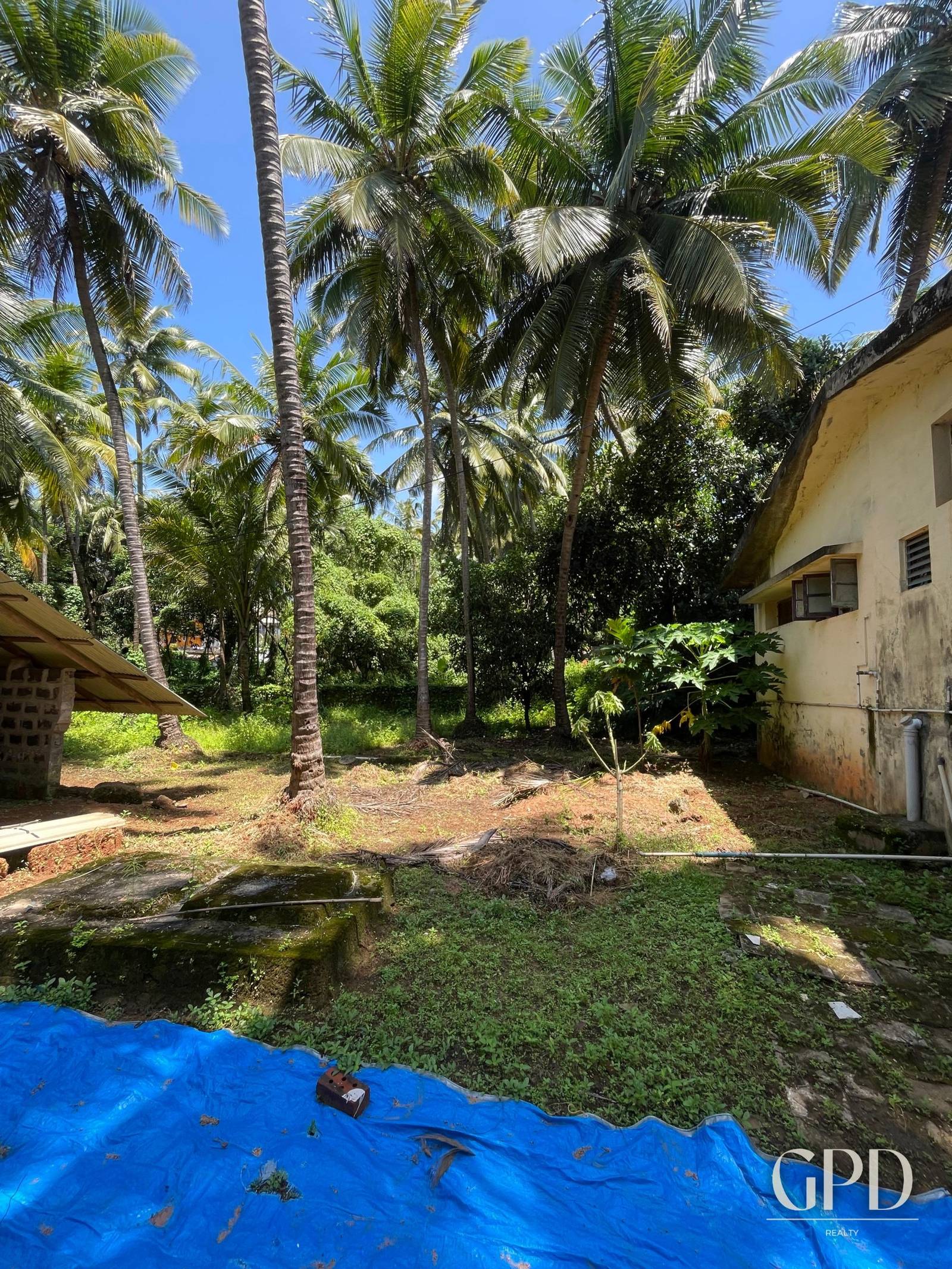 Arpora Plot 3500 sqmtrs with a House photo 3